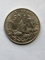 POLYNESIE FRANCAISE =  PIECE DE  MONNAIE DE 50 FRANCS DE 1967 - Französisch-Polynesien