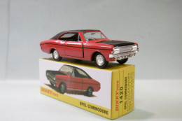 Dinky Toys / Atlas - OPEL COMMODORE COUPE Rouge Réf. 1420 BO 1/43 - Dinky