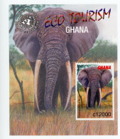 Ghana-2002-Eléphant.-YT B435***MNH - Elephants