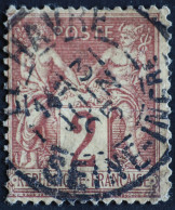 -Sage N°85 Type Ll Ob LE HAVRE - 1876-1898 Sage (Type II)