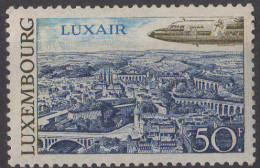 LUXEMBOURG - Avion De La Luxair Survolant Luxembourg - Andere & Zonder Classificatie