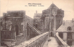 FRANCE - 35 - SAINT MALO - Le Château - Carte Postale Ancienne - Saint Malo