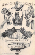 FRANCE - 35 - Bonne Année - Souvenir De Saint-Aubin Du Cormier - Carte Postale Ancienne - Otros & Sin Clasificación