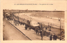 FRANCE - 85 - Les Sables D'Olonne - Vue Générale De La Plage - Carte Postale Ancienne - Sables D'Olonne