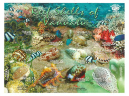 Vanuatu 2006 Reef Shells - Self Adhesive Stamps - Vanuatu (1980-...)