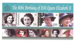 Vanuatu 2006 The 80th Anniversary Of The Birth Of Queen Elizabeth II - Vanuatu (1980-...)