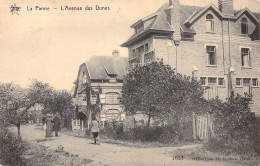 BELGIQUE - LA PANNE - L' Avenue Des Dunes - Carte Postale Ancienne - Autres & Non Classés