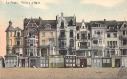 BELGIQUE - LA PANNE - Villas à La Digue - Carte Postale Ancienne - Andere & Zonder Classificatie
