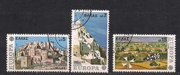 Cept 1977 Grèce Greece Griekenland Yvertn° 1242-1244 (o) Oblitéré Europa - 1977