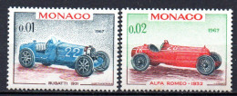 MONACO, 1967, Grand Prix Automobile De Monaco,  N° 708-709 - Nuovi