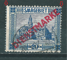 Saar MiNr. D 5 Verzähnt  (sab07) - Service