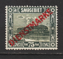 Saar MiNr. D 15 III *   (sab10) - Dienstmarken