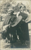 CHILE - TIPOS DE INDIAS ARAUCANAS - RPPC POSTCARD 1920s (206) - Chili