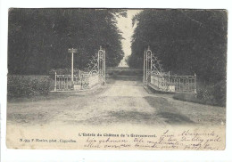 's Gravenwezel    L'Entrée Du Château De S'Gravenwezel  1904    N. 999  F Hoelen , Phot , Cappellen - Schilde