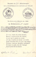 HISTOIRE - Souvenir Du 75 E Anniversaire De L'Indépendance Nationale Belge - Carte Postale Ancienne - Historia