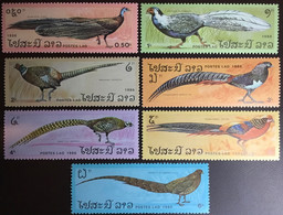 Laos 1986 Pheasants Birds MNH - Andere & Zonder Classificatie