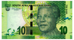 SOUTH AFRICA 10 RAND ND(2012) Pick 133 Unc - South Africa