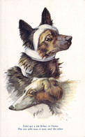 CHIENS - Illustration A. Wuyts - LA GENT CANINE - Carte Postale Ancienne - Dogs