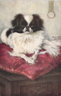 CHIENS - Illustration Maud West Watson - Carte Postale Ancienne - Chiens