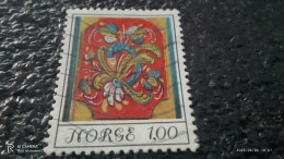 NORVEÇ-1970-80           1.00KR             USED - Used Stamps