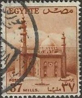 EGYPT 1953 Sultan Hussein Mosque, Cairo - 37m. - Brown FU - Gebraucht