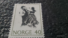 NORVEÇ-1970-80           40ÖRE             USED - Gebraucht