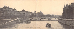 FRANCE - 75 - PARIS - La Seine Vue Du Pont Neuf - Carte Postale Ancienne - Other & Unclassified