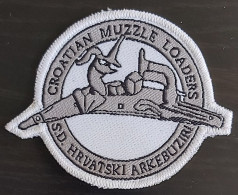 SD HRVATSKI ARKEBUZIRI Croatian Muzzle Loaders Shooting Association PATCH - Archery