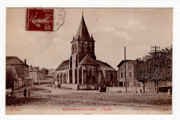 60730 SAINTE GENEVIÈVE - Église Sainte-Geneviève - Postée En 1936 - Sainte-Geneviève