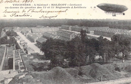 FRANCE - 94 - VINCENNES - L'Aéronef MALECOT évoluant Au Dessus Du Quartir Des 12e Et 13e .... - Carte Postale Ancienne - Vincennes