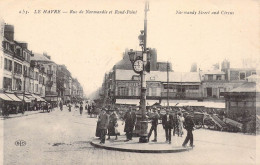 FRANCE - 76 - LE HAVRE - Rue De Normandie Et Rond Point - Carte Postale Ancienne - Sin Clasificación