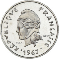 Monnaie, Nouvelle-Calédonie, 10 Francs, 1967, Monnaie De Paris, ESSAI, FDC - Nueva Caledonia