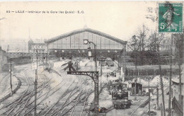 FRANCE - 59 - LILLE - Intérieur De La Gare - E C - Carte Postale Ancienne - Lille