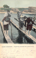 FRANCE - 33 - BASSIN D'ARCACHON - Parqueurs D'Huitres Sur Leurs Claires - Carte Postale Ancienne - Arcachon