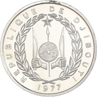 Monnaie, Djibouti, 100 Francs, 1977, Monnaie De Paris, ESSAI, FDC, Cupro-nickel - Gibuti