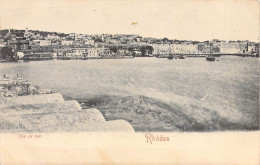 FRANCE - 57 - RHODES - Vue De Mer - Carte Postale Ancienne - Grecia