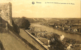 Belgique - Namur - Ville De Namur - La Tour De La Citadelle Et Panorama De La Meuse - Namen