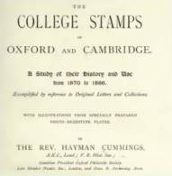 EBook: "UK College Stamps: Oxford And Cambridge" - Sonstige & Ohne Zuordnung