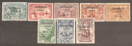 Congo, 1913, # 75/82, MH - Portuguese Congo