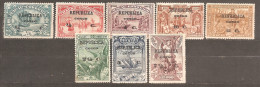 Congo, 1913, # 83/90, MH - Portugees Congo