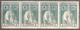 Congo, 1914, # 101, MNG - Congo Portuguesa