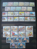 VATICAN MNH** 14 SETS TRIPS OF JP II / HIGH FACE VALUE / 3 SCANS - Verzamelingen