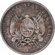 Monnaie, Uruguay, 20 Centesimos, 1877, Uruguay Mint, Paris, Berlin, Vienna, TB - Uruguay