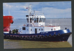 Carte-photo Du Navire Remorqueur "V.B. Saint Marc" Saint Nazaire - Tugboats