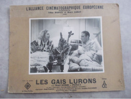 LES GAIS LURONS HARVEY GARAT    AFFICHETTE  DE CINEMA - Cinema Advertisement
