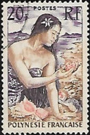 POLYNESIE -  Pêcheuse De Palourdes - Used Stamps