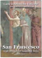 G VA 182/185 C&C 6182/6185 FOLDER VATICANO CON 4 SCHEDE NUOVE SAN FRANCESCO GIOTTO - Vaticano (Ciudad Del)