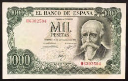 SPAGNA / SPAIN 1000 PESETAS 1.000 PESETAS 1971 (1974)  Pick#154 Bb+ Lotto.4561 - 1000 Peseten