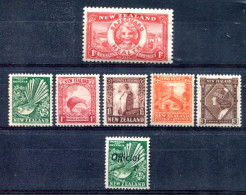 Nouvelle Zélande 193/196 * -198-232 * Service 71 * - Unused Stamps