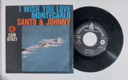 I115255 45 Giri 7" - Santo & Jonny - I Wish You Love / Montecarlo - 1965 - Blues